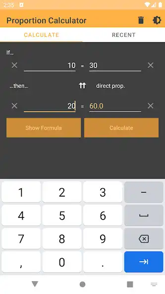 Play Rule of Three - Calculator  and enjoy Rule of Three - Calculator with UptoPlay