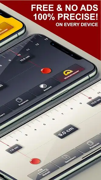 Play Ruler App + Measuring Tape App as an online game Ruler App + Measuring Tape App with UptoPlay