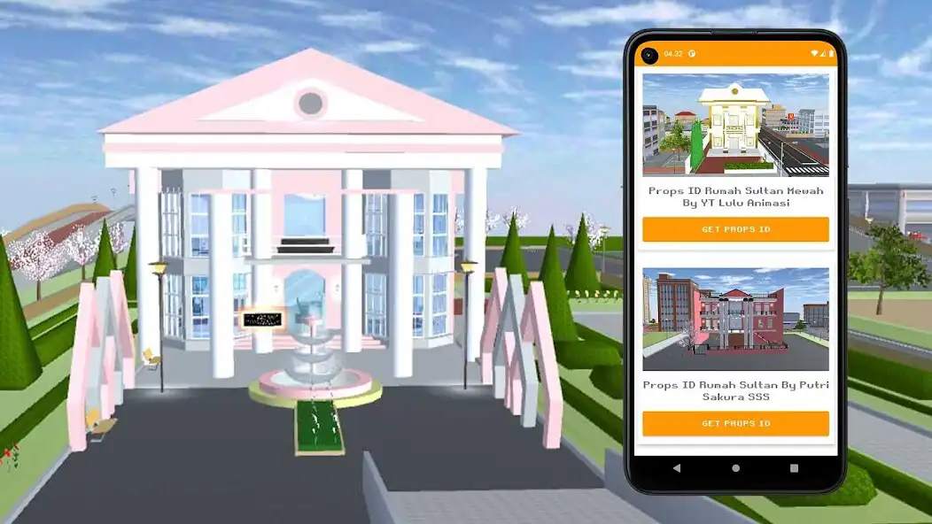 Play Rumah Sultan ID for Sakura SSS as an online game Rumah Sultan ID for Sakura SSS with UptoPlay