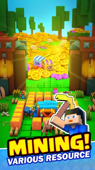 Play Rumble Miners:Idle Craft Merge  and enjoy Rumble Miners:Idle Craft Merge with UptoPlay