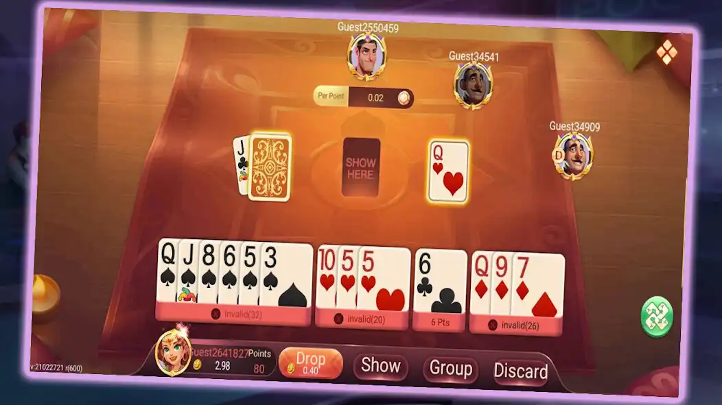 Play Rummy Cards Infinitely as an online game Rummy Cards Infinitely with UptoPlay