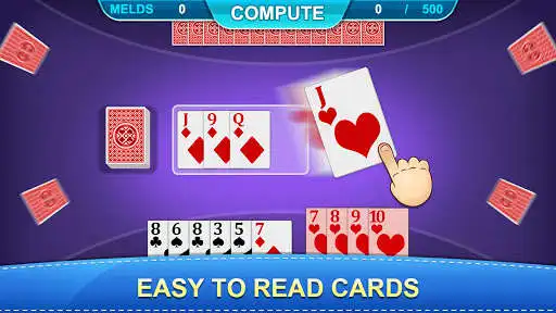 Play Rummy - Gin Rummy Card Games as an online game Rummy - Gin Rummy Card Games with UptoPlay