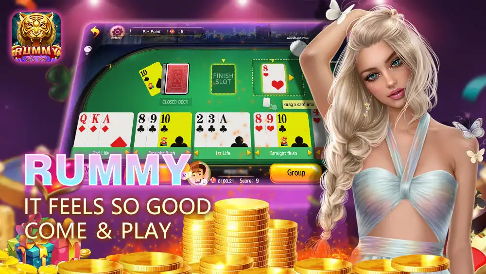 Play Rummy Go 101 as an online game Rummy Go 101 with UptoPlay