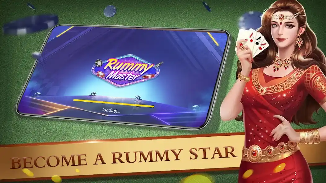 Play Rummy Master- Indian Rummy as an online game Rummy Master- Indian Rummy with UptoPlay