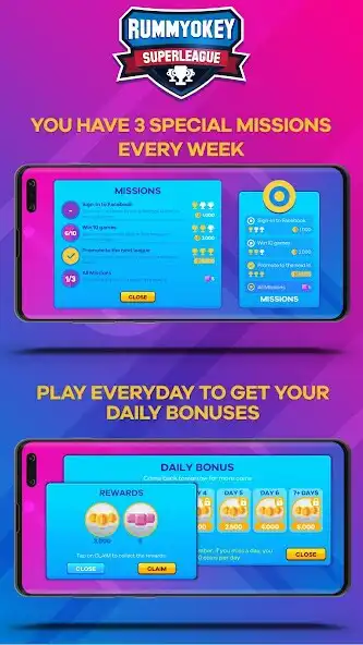 Play Rummy Okey Super League as an online game Rummy Okey Super League with UptoPlay