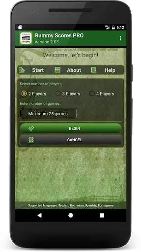 Play Rummy Scores PRO as an online game Rummy Scores PRO with UptoPlay