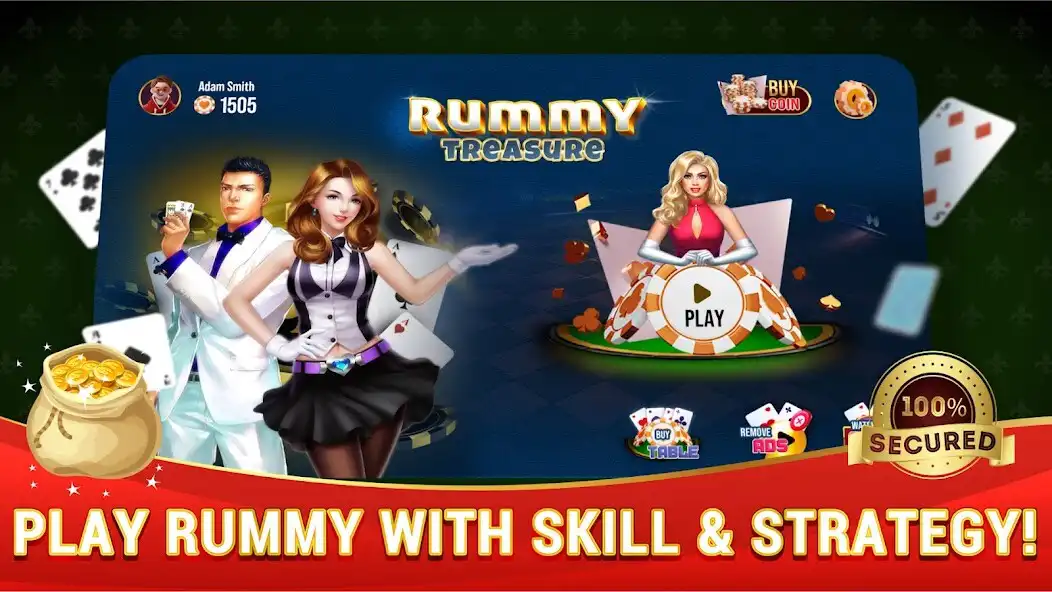 Play Rummy  Treasure  and enjoy Rummy  Treasure with UptoPlay