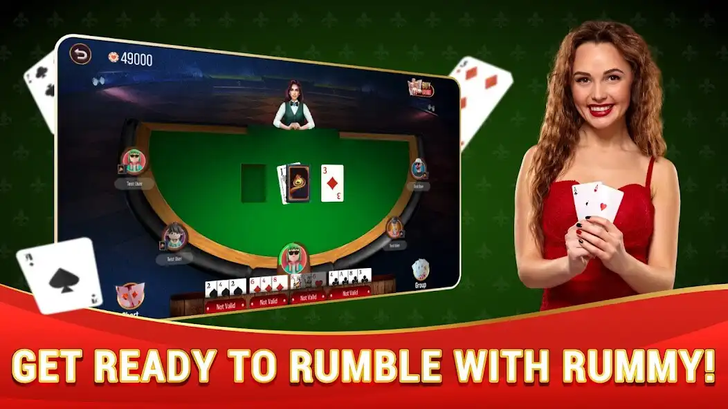 Play Rummy  Treasure as an online game Rummy  Treasure with UptoPlay