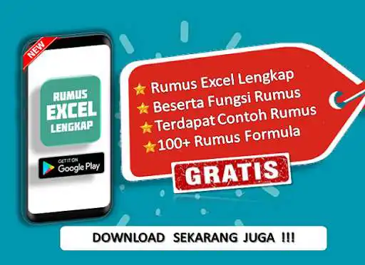 Play APK Rumus Excel Lengkap  and enjoy Rumus Excel Lengkap with UptoPlay com.ghjstudio.rumusexcel