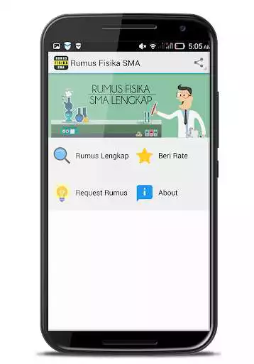 Play APK Rumus FISIKA SMA Offline  and enjoy Rumus FISIKA SMA Offline with UptoPlay com.rrumusfisikasmalengkap.jetdev