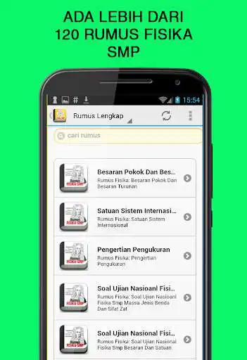 Play Rumus Fisika SMP Lengkap