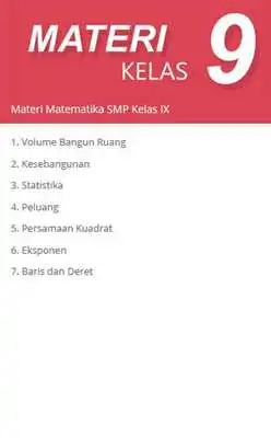 Play Rumus Matematika SMP MTS Terlengkap