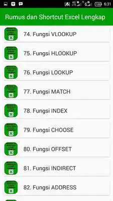 Play Rumus  Shortcut Excel Lengkap