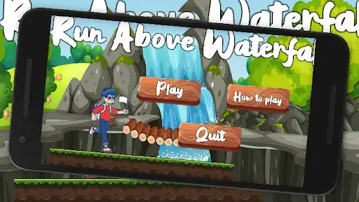 Play Run Above Waterfall : Malyu  and enjoy Run Above Waterfall : Malyu with UptoPlay