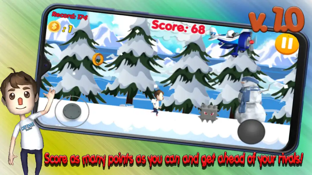 Play Run And Jump as an online game Run And Jump with UptoPlay