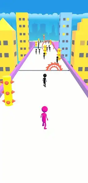 Play run and kick obstacles runner as an online game run and kick obstacles runner with UptoPlay