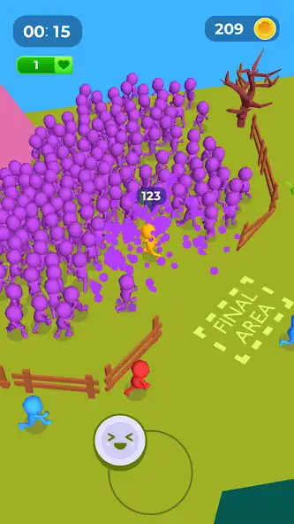 Play Run and Pop: 3d little people  and enjoy Run and Pop: 3d little people with UptoPlay