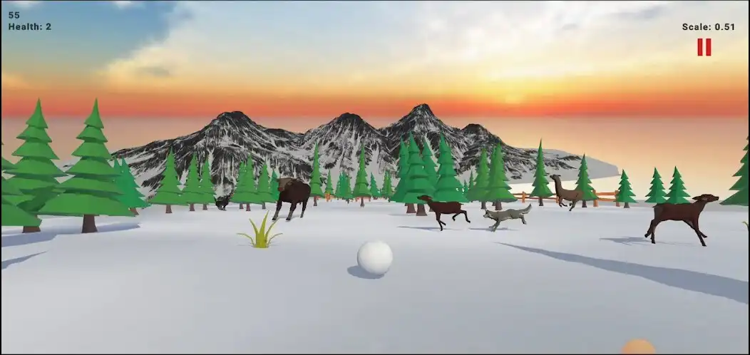 Play Runaway Snowball  and enjoy Runaway Snowball with UptoPlay