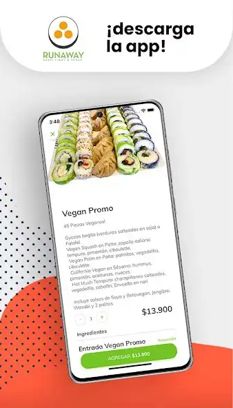 Play Runaway Sushi as an online game Runaway Sushi with UptoPlay