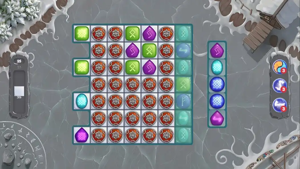Play Runes  Jewelry: Match 3 Game as an online game Runes  Jewelry: Match 3 Game with UptoPlay