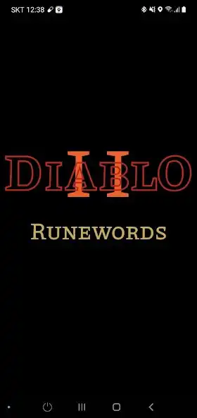 Play Runeword List for Diablo2  and enjoy Runeword List for Diablo2 with UptoPlay