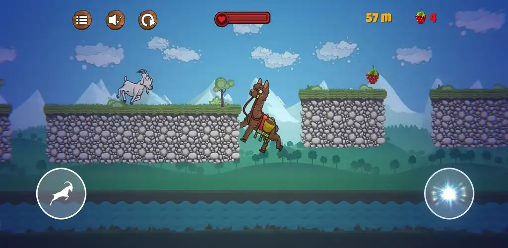 Play Run Goat  and enjoy Run Goat with UptoPlay