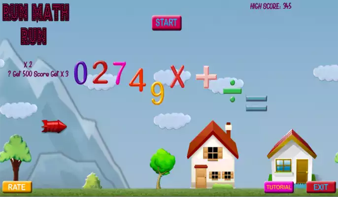 Play RUN MATH RUN