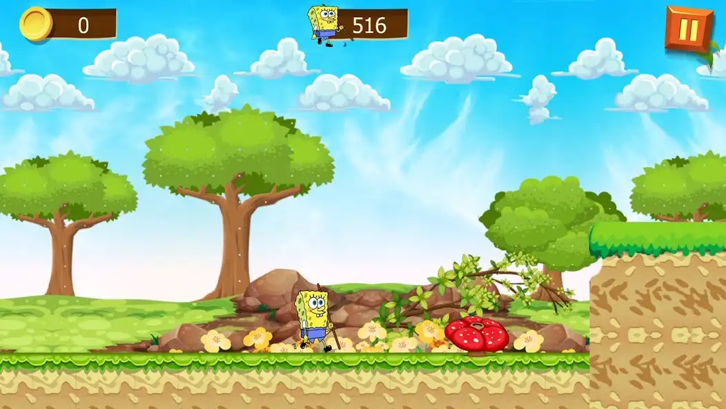 Play running bob adventure of spong as an online game running bob adventure of spong with UptoPlay
