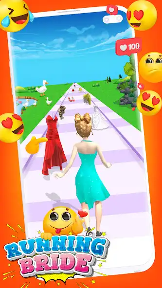 Play Running Bride Happy Wedding  and enjoy Running Bride Happy Wedding with UptoPlay