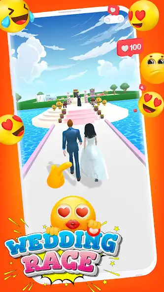 Play Running Bride Happy Wedding as an online game Running Bride Happy Wedding with UptoPlay