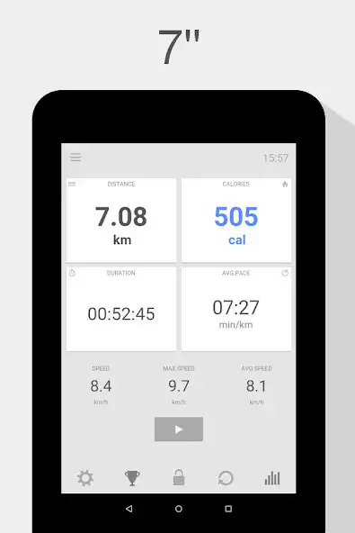 Play Running - Calorie Counter as an online game Running - Calorie Counter with UptoPlay