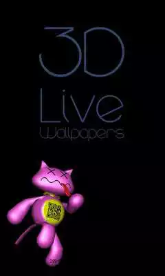 Play Running Cat 3D Live Wallpapers