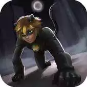 Free play online Running Cat Noir APK