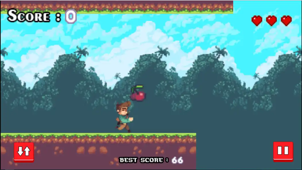 Play Running Jump as an online game Running Jump with UptoPlay