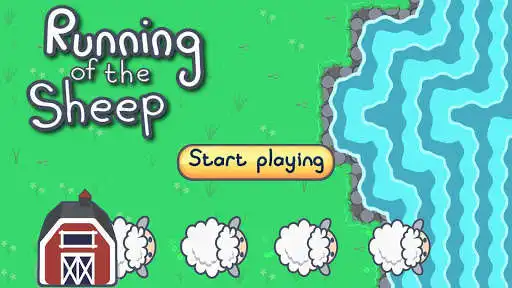 Play Running of the sheep as an online game Running of the sheep with UptoPlay