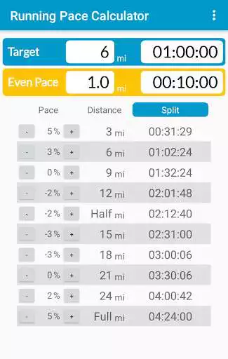 Play Running Pace Calculator  and enjoy Running Pace Calculator with UptoPlay