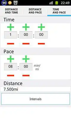 Play Running pace calculator