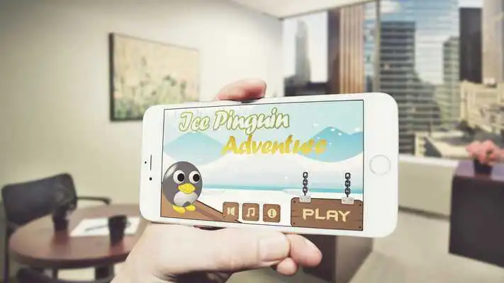 Play Running Penguin Ice Adventure