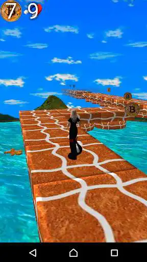 Play Running Princess in fantastic zigzag as an online game Running Princess in fantastic zigzag with UptoPlay