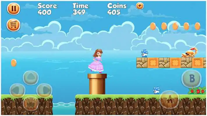 Play running Princess jungle - Sofia game adventure Play running Princess jungle - Sofia game adventure