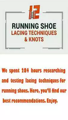Play Running Shoe Lacing Techniques