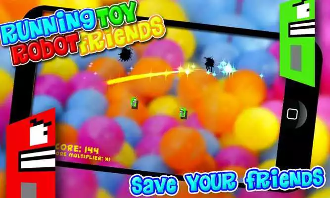Play Running Toy Robot Friends