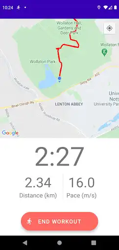 Play Running Tracker as an online game Running Tracker with UptoPlay