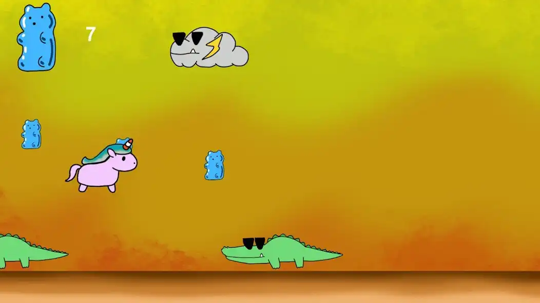 Play Running Unicorn as an online game Running Unicorn with UptoPlay