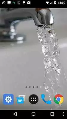 Play running water live wallpapers