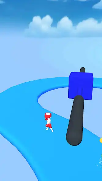 Play Run Race 3D Stickman Battles as an online game Run Race 3D Stickman Battles with UptoPlay