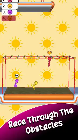 Play Run Race - Fun Race 3D as an online game Run Race - Fun Race 3D with UptoPlay