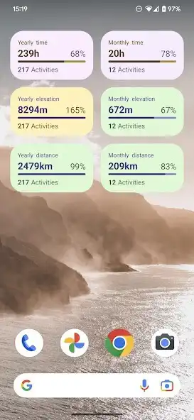 Play Run  Ride Goals Widget  and enjoy Run  Ride Goals Widget with UptoPlay