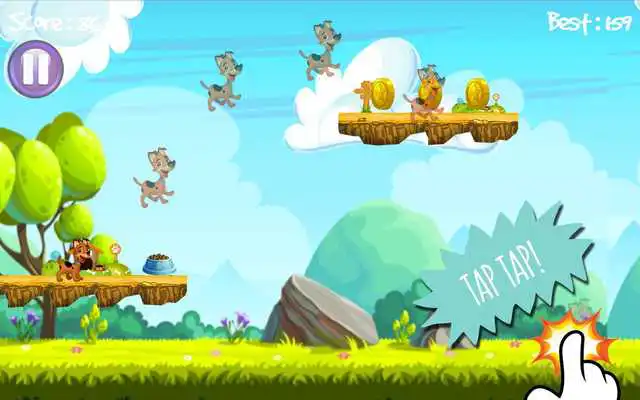 Play Run Scooby Game doo Jumping