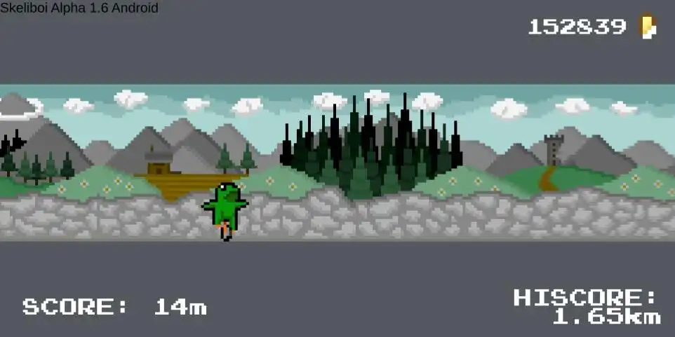 Play Run! Skeliboi as an online game Run! Skeliboi with UptoPlay